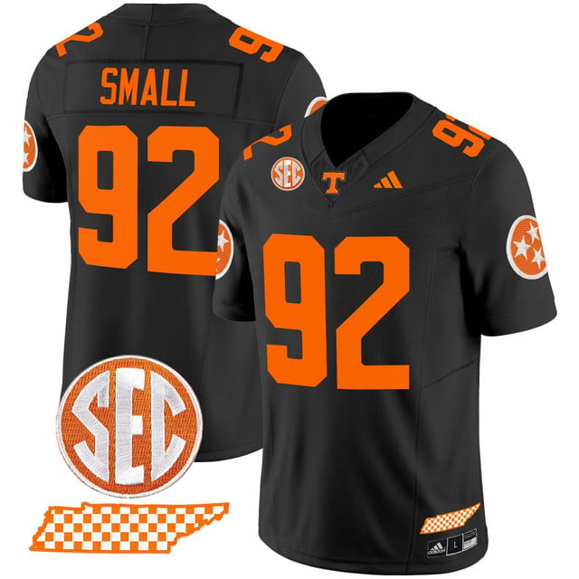 Men's Tennessee Volunteers 2025 Vapor Limited Jersey V2 black #92 Reggie White