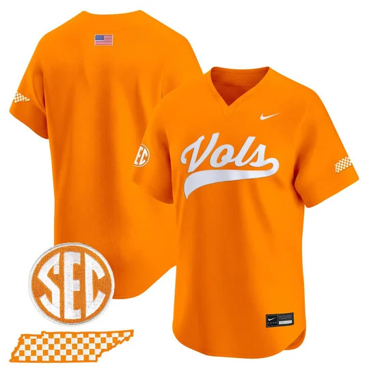 Men's Tennessee Volunteers 2026 'Smokey Grey Series' Vapor Premier Limited Jersey ORANGE BLANK
