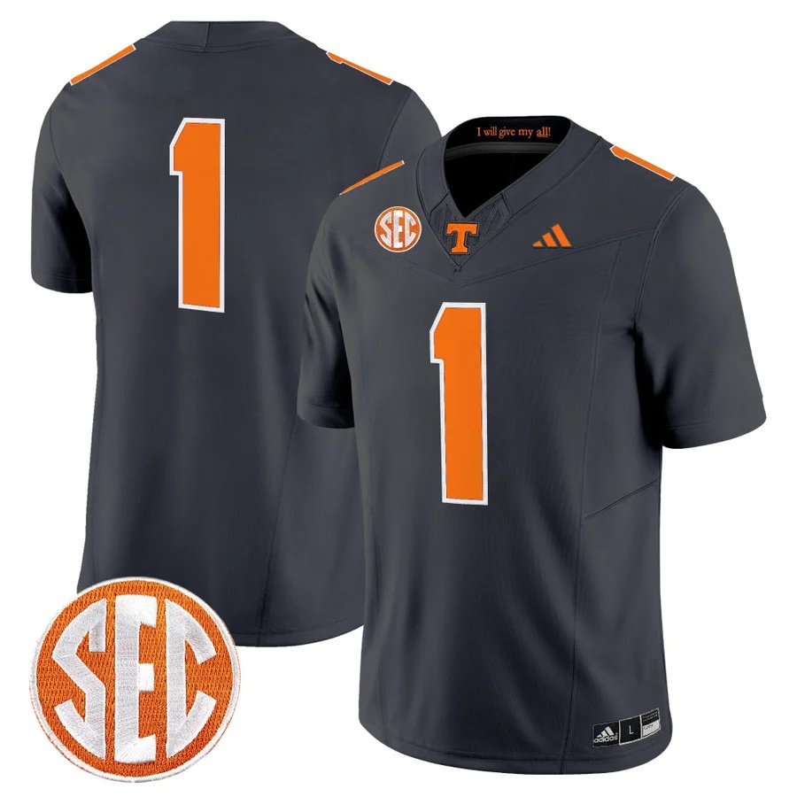 Men's Tennessee Volunteers 2026 Vapor Limited Jersey GRAY #1