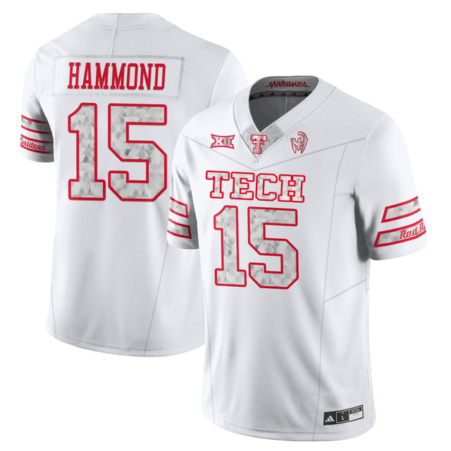 Men's Texas Tech Football “GalvanICED” Jersey #15 Patrick Mahomes