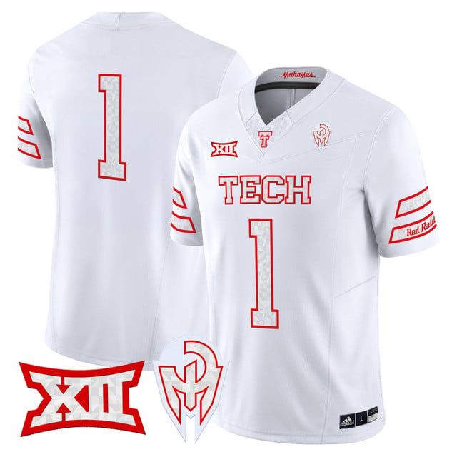 Men's Texas Tech Red Raiders 'Too Cold' Vapor Limited Jersey - Mahomes Collection #1
