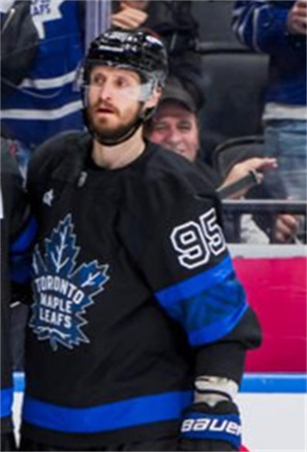 Men's Toronto Maple Leafs #95 Oliver Ekman-Larsson Fanatics Black Alternate Reversible Next Gen Jersey 