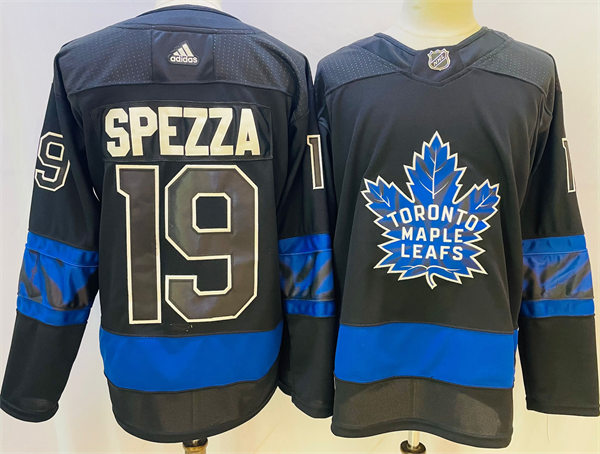 Men's Toronto Maple Leafs x drew house #19 Jason Spezza Adidas Black Alternate Reversible Next Gen Jersey Stitched