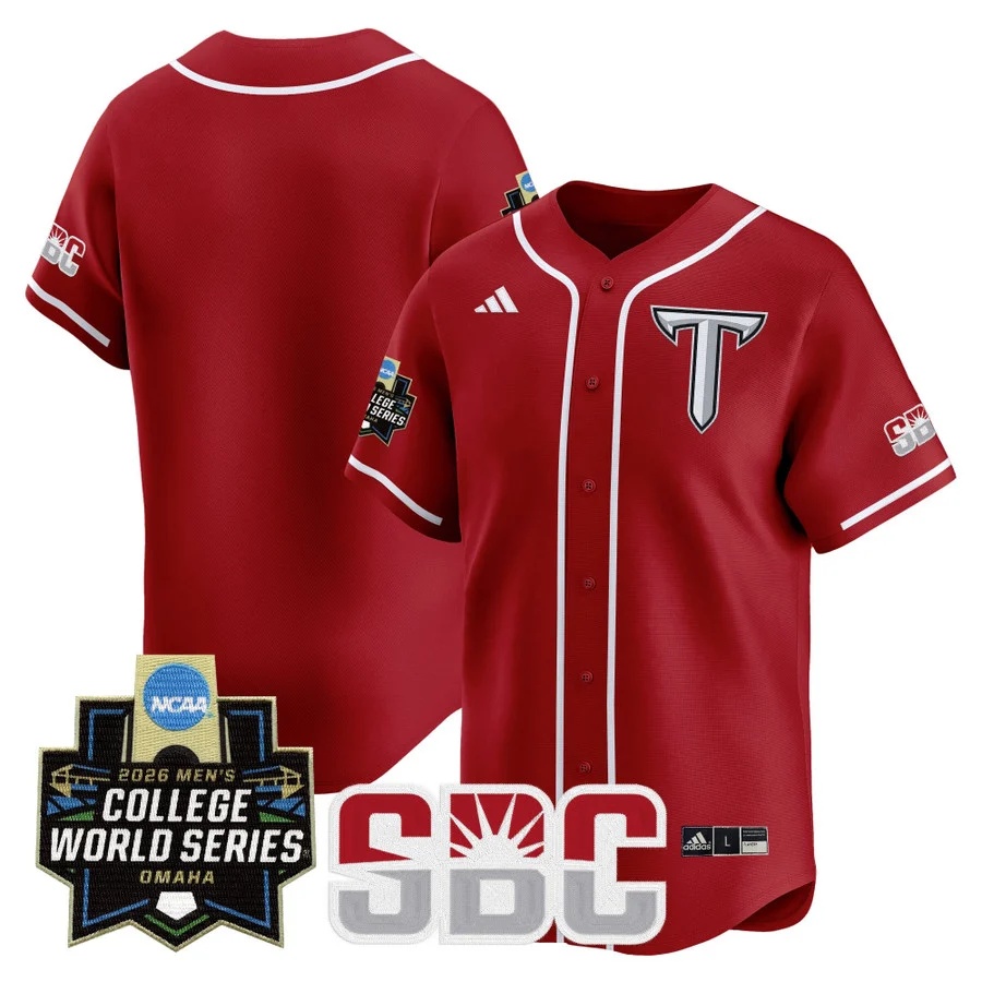 Men's Troy Trojans 2026 World Series Vapor Premier Limited Jersey BLANK