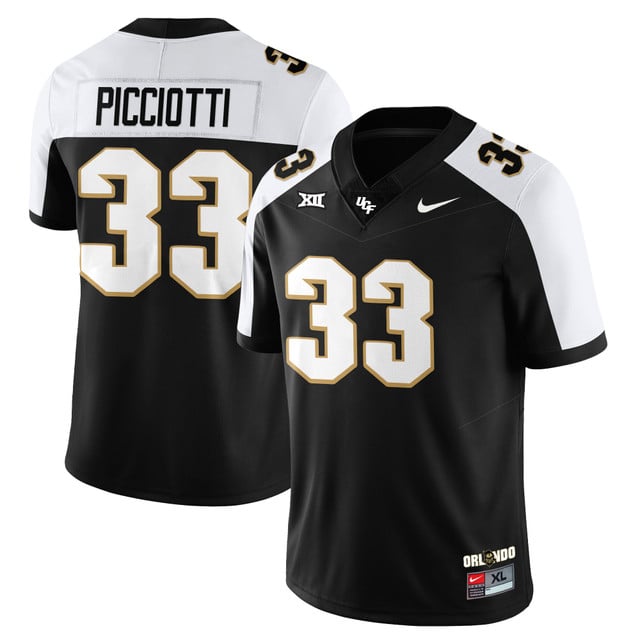 Men's UCF Football 2025 Core Uniforms ALTERNATE#33 PHIL PICCIOTTI