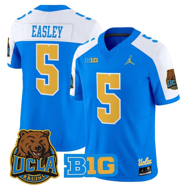 Men's UCLA Bruins 2025 Vapor Limited Jersey #5 Kenny Easley