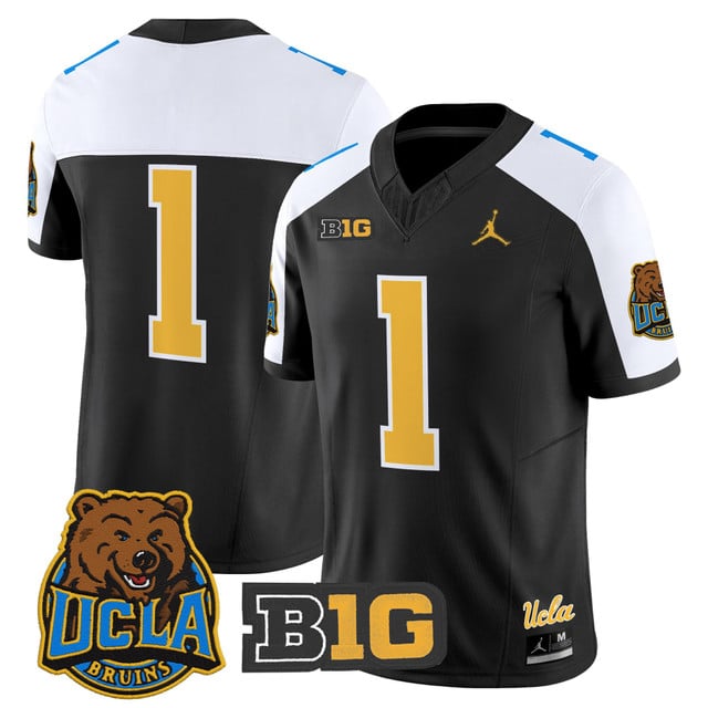 Men's UCLA Bruins 2025 Vapor Limited Jersey black #1