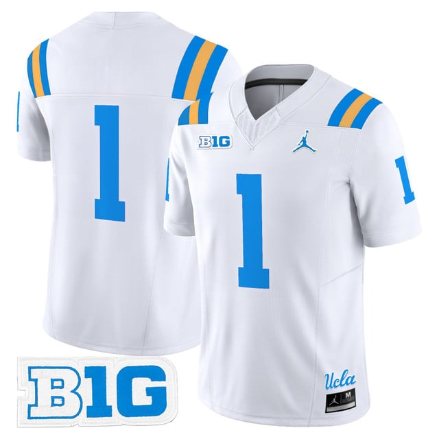 Men's UCLA Bruins 2025 Vapor Limited Jersey white #1