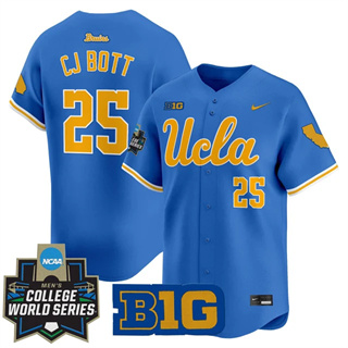 Men's UCLA Bruins 2025 World Series Vapor Premier Limited Jersey - All Stitched CJ Bott