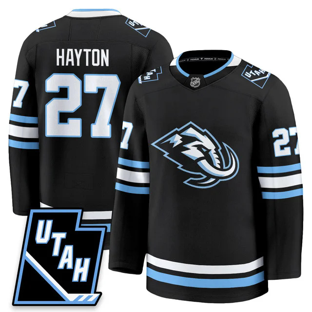 Men's Utah Hockey ‘Mammoth’ 2025 Limited Jersey #27 BARRETT HAYTON.webp