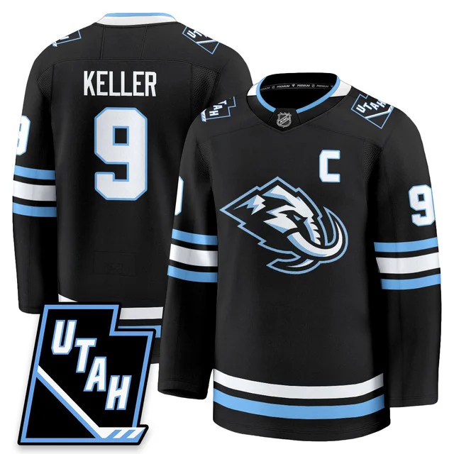 Men's Utah Hockey ‘Mammoth’ 2025 Limited Jersey #9 CLAYTON KELLER.webp