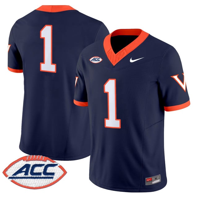 Men's Virginia Cavaliers 1995 Throwbacks Vapor Limited Jersey #1