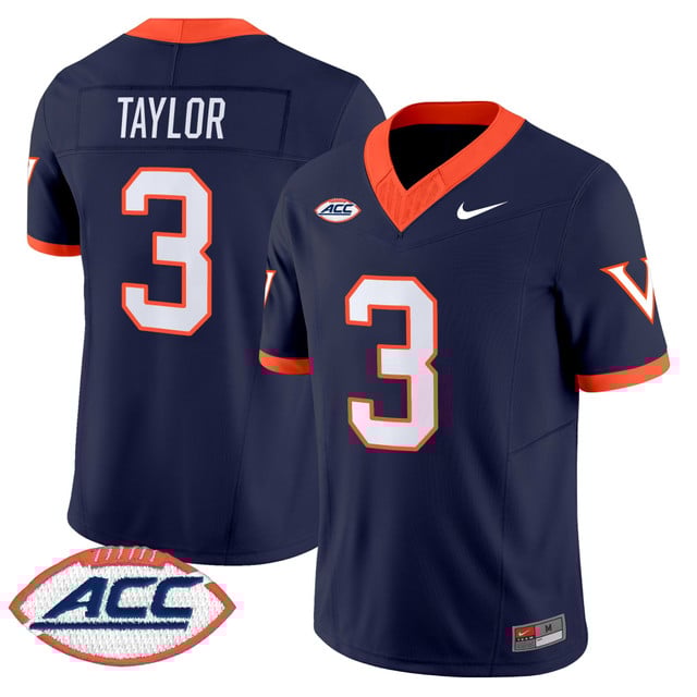 Men's Virginia Cavaliers 1995 Throwbacks Vapor Limited Jersey #3 J'Mari Taylor