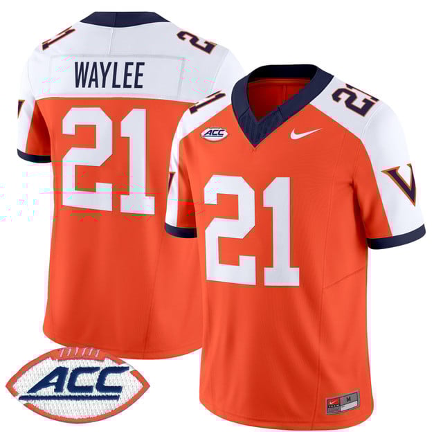 Men's Virginia Cavaliers 1995 Throwbacks Vapor Limited Jersey alternate #21 Harrison Waylee