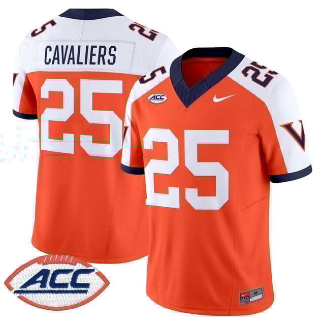 Men's Virginia Cavaliers 1995 Throwbacks Vapor Limited Jersey alternate #25 Cavaliers