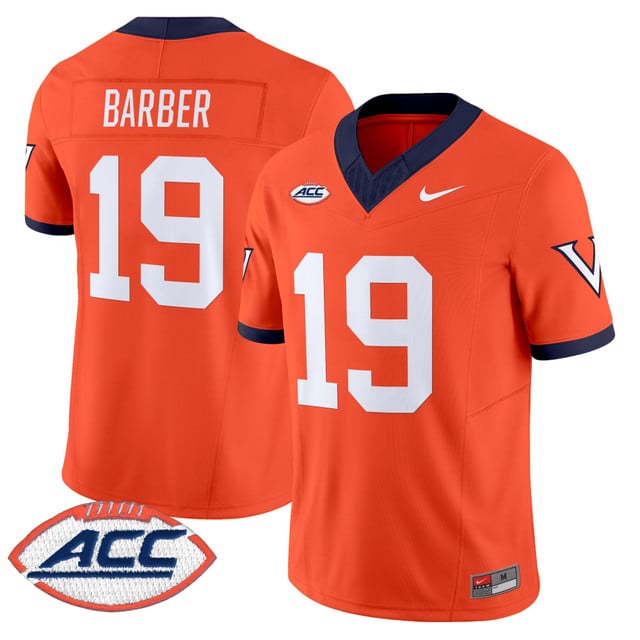 Men's Virginia Cavaliers 1995 Throwbacks Vapor Limited Jersey orange #19 Ronde Barber