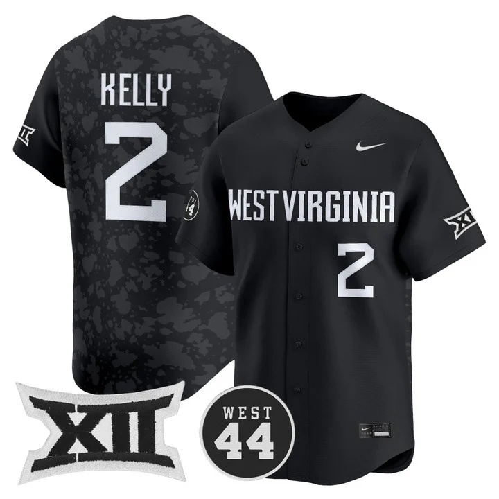 Men's West Virginia Mountaineers 2026 Vapor Premier Limited Jersey #2 GAVIN KELLY