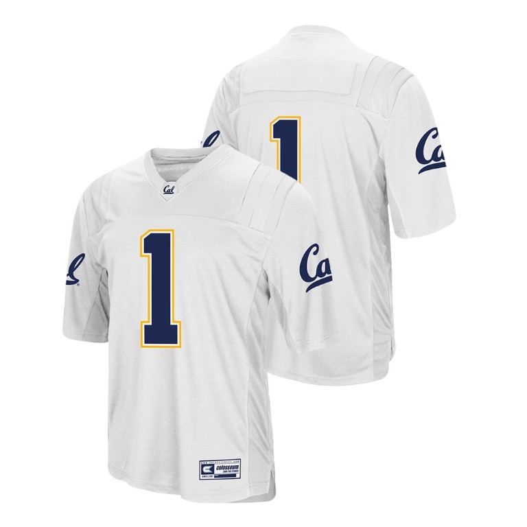 Men's White 2018 College Football California Golden Bears Colosseum Jersey