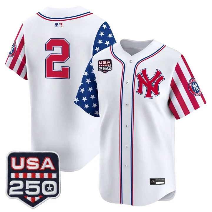 Men's Yankees America250 Edition Vapor Premier Limited Jersey V2 #2