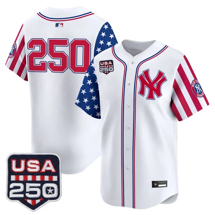 Men's Yankees America250 Edition Vapor Premier Limited Jersey V2 #250