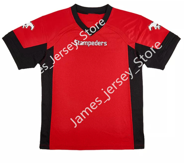 Men's Youth CFL Calgary Stampeders Custom Red Football Jerseys