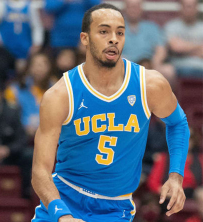 Men's Youth UCLA Bruins #5 Amari Bailey College Basketball Game Jersey Jordan Brand Blue