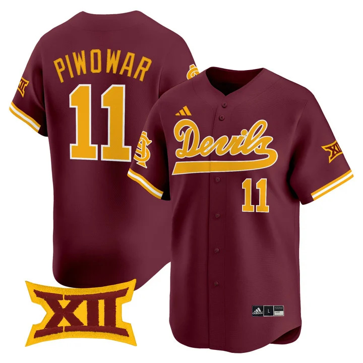 Men's size - Sun Devils Softball Vapor Premier Limited Jersey 11 Brooke Piwowar