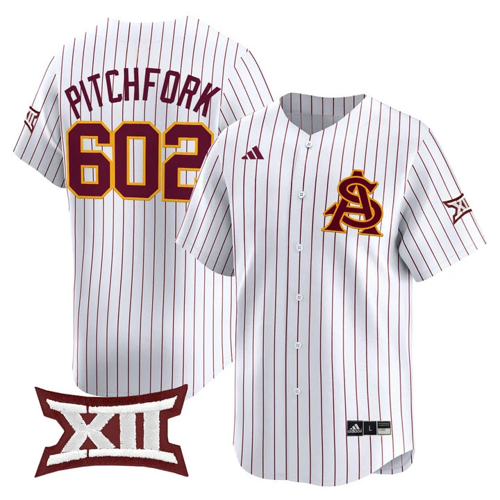 Men's size - Sun Devils Softball Vapor Premier Limited Jersey white2 602 Pitchfork