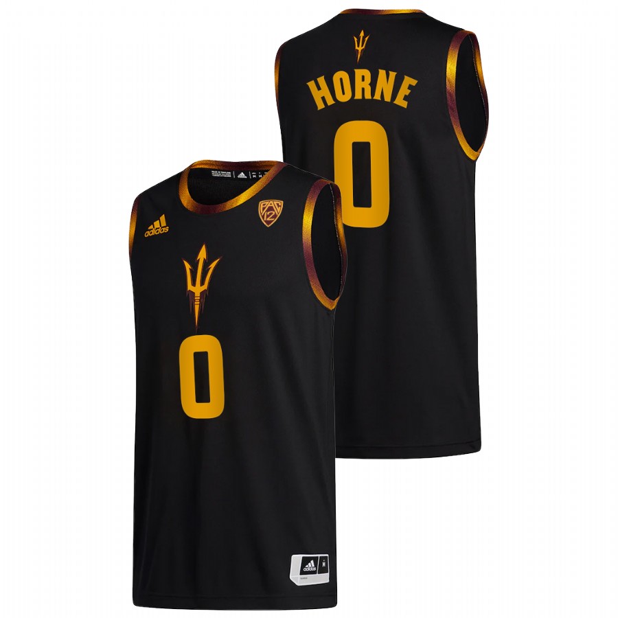 Men Arizona State Sun Devils DJ Horne 2022-23 Jersey Black