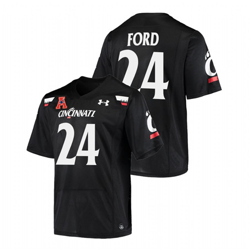 Men Black Cincinnati Bearcats Jerome Ford Alumni College Football Jersey