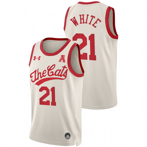 Men Cincinnati Bearcats James White Alumni Basketball Jersey White