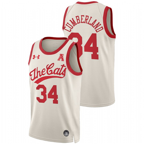 Men Cincinnati Bearcats Jarron Cumberland Alumni Basketball Jersey White
