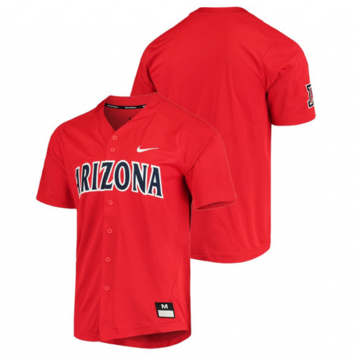Men College Baseball Arizona Wildcats Custom Vapor Untouchable Elite Jersey Red