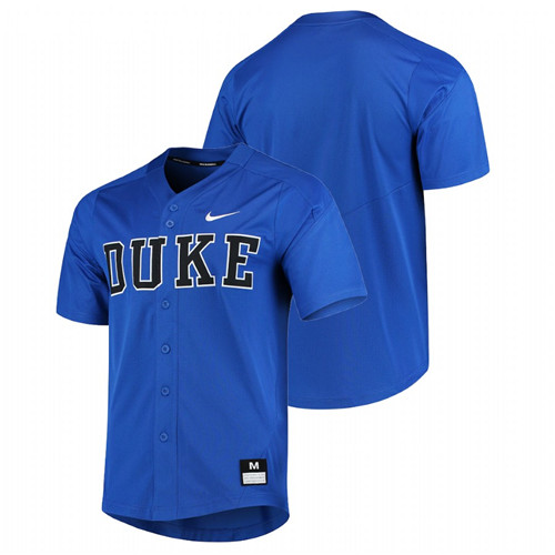 Men College Baseball Duke Blue Devils Custom Vapor Untouchable Elite Jersey Orange1