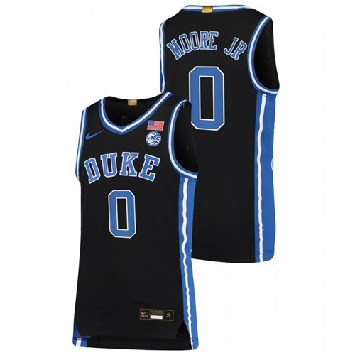 Men Duke Blue Devils Wendell Moore Jr. 2021-22 Limited Jersey Black