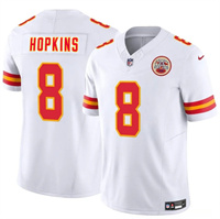 Mena??s Kansas City Chiefs #8 DeAndre Hopkins White 2024 F.U.S.E. Vapor Untouchable Limited Stitched Football Jersey