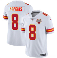 Mena??s Kansas City Chiefs #8 DeAndre Hopkins White Vapor Untouchable Limited Stitched Football Jersey