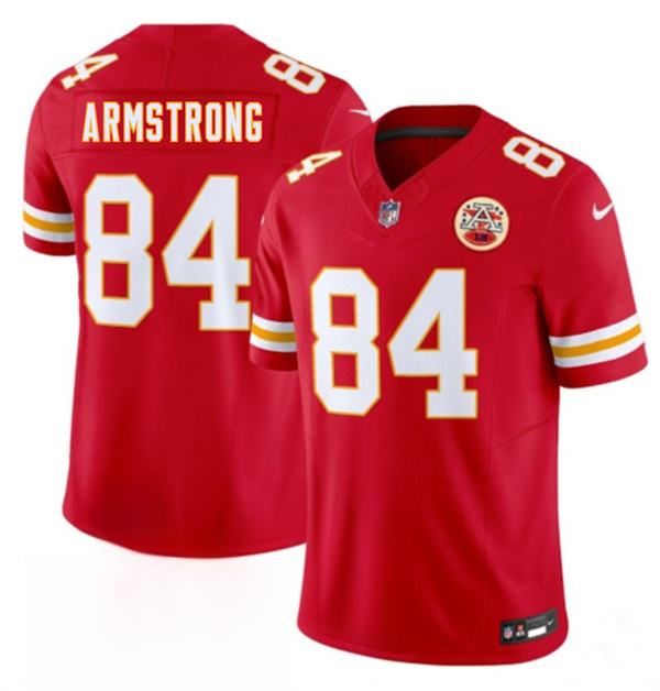 Mena??s Kansas City Chiefs #84 Andrew Armstrong Red 2026 F.U.S.E. Vapor Untouchable Limited Football Stitched Jersey