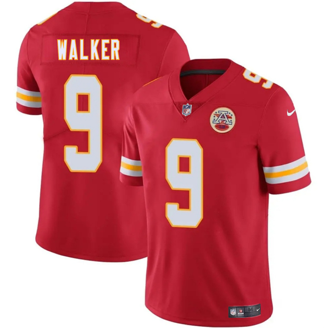 Mena??s Kansas City Chiefs #9 Kenneth Walker III Red 2026 Vapor Untouchable Limited Stitched Football Jersey