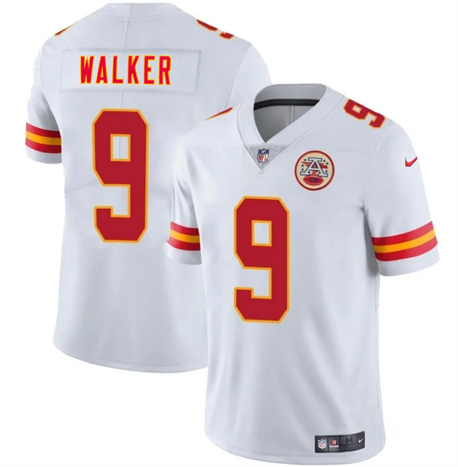 Mena??s Kansas City Chiefs #9 Kenneth Walker III White 2026 Vapor Untouchable Limited Stitched Football Jersey
