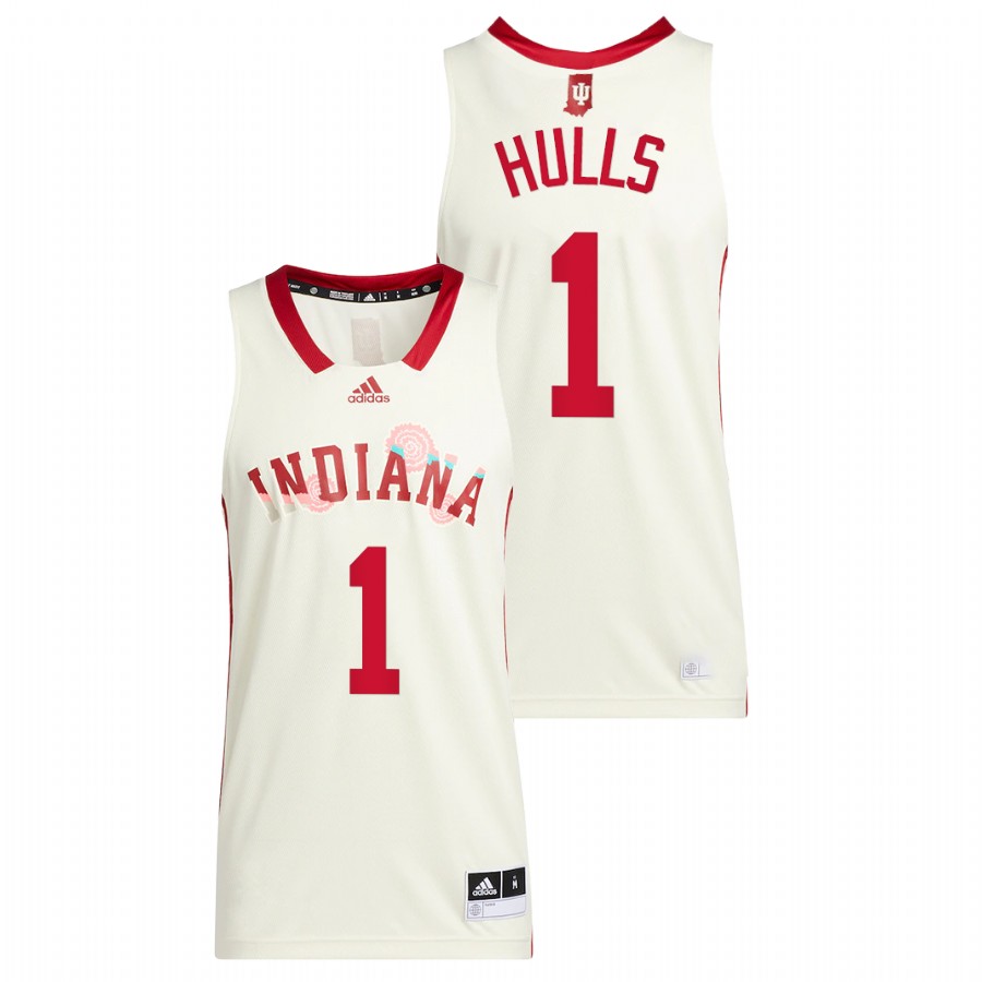 Men Indiana Hoosiers Jordan Hulls Alumni Basketball Jersey White