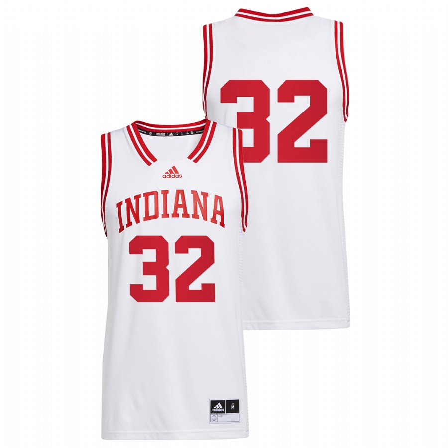 Men Indiana Hoosiers Trey Galloway 2022 College Basketball Jersey White