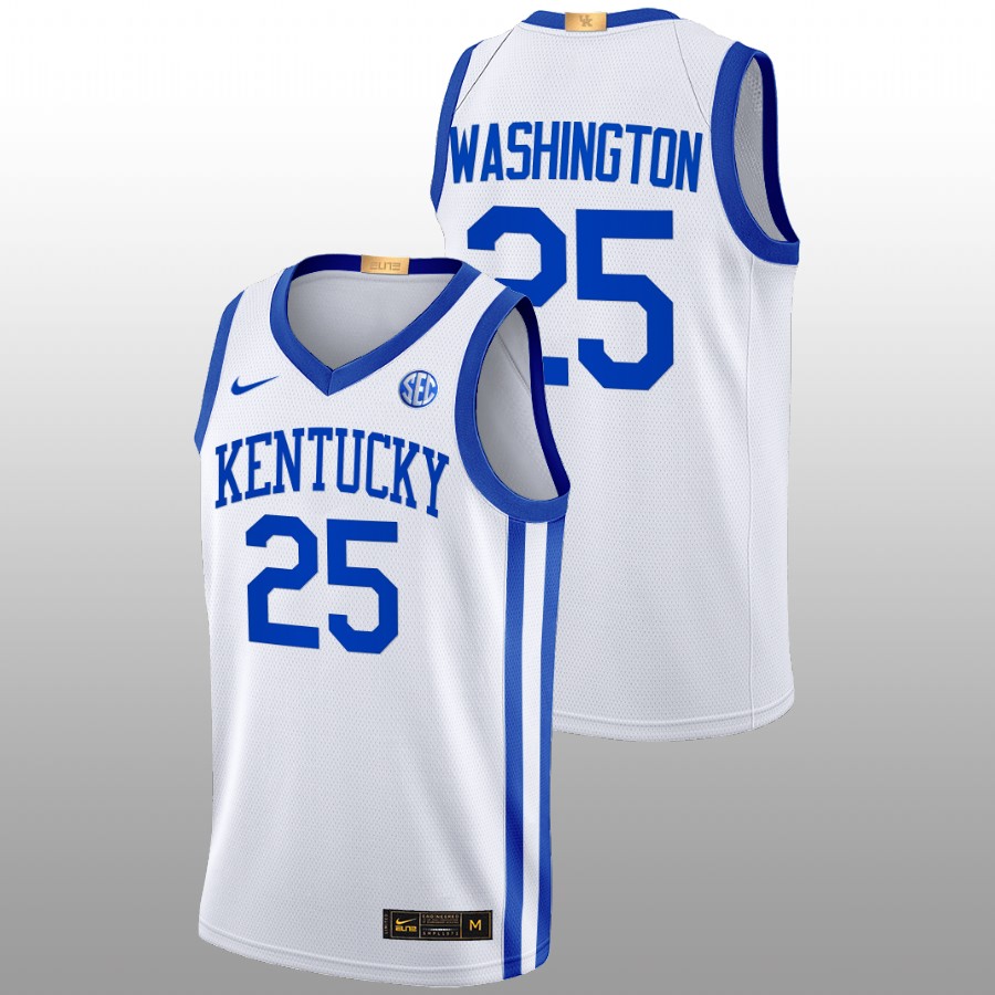 Men Kentucky Wildcats P.J. Washington 2022-23 Alumni Basketball Jersey White