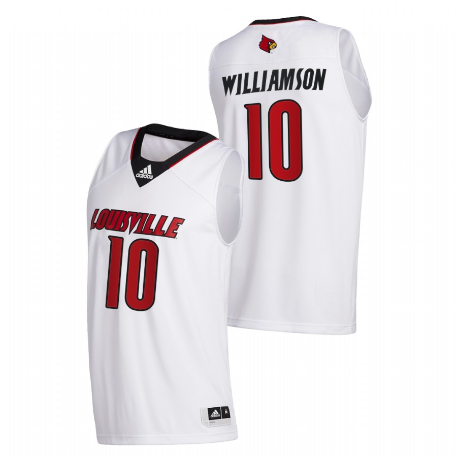 Men Louisville Cardinals Samuell Williamson College Basketball 2020-21 Swingman Jersey White