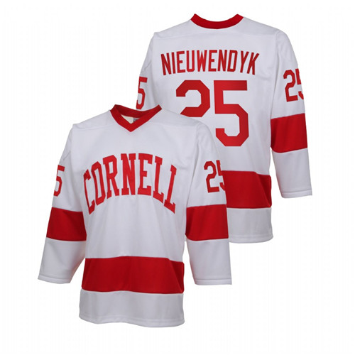 Men White Cornell Big Red Joe Nieuwendyk College Hockey Replica Jersey