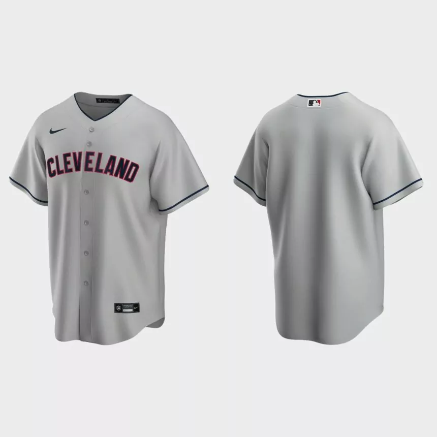 Men’s Atlanta Braves Road Replica Jersey – Gray