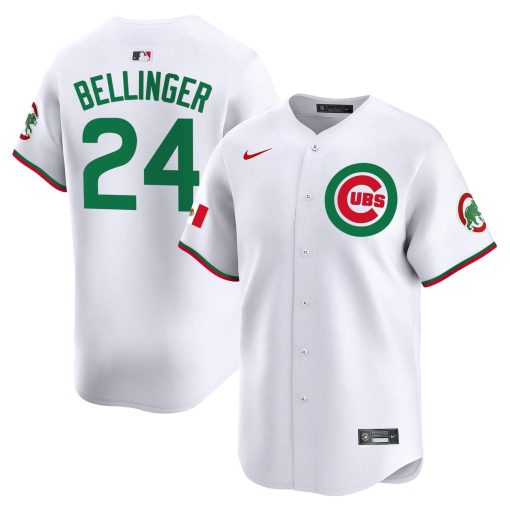 Men’s Chicago Cubs Mexico Vapor Premier Limited Jersey #24 bellinger 