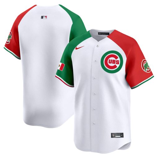 Men’s Chicago Cubs Mexico Vapor Premier Limited Jersey 1