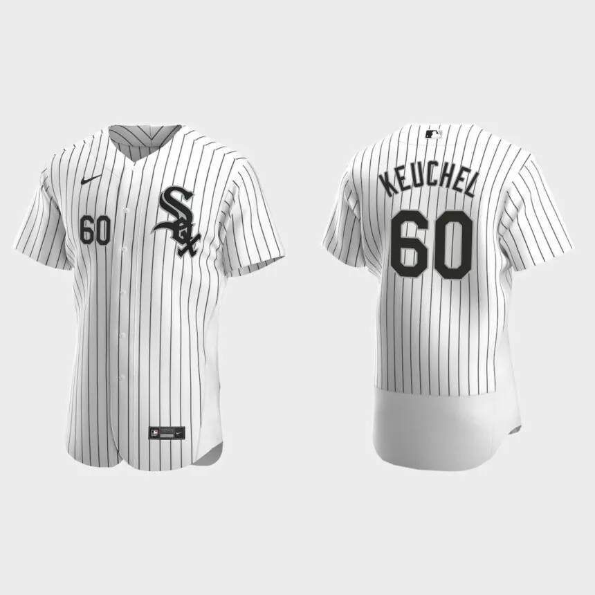 Men’s Chicago White Sox Dallas Keuchel 2020 Home Authentic Jersey – White