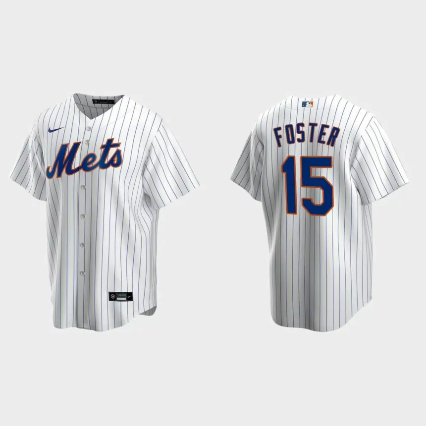 Men’s Cincinnati Reds George Foster White Replica Retired Player Jersey